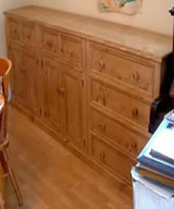 made to order long sideboard