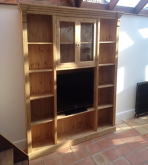Cd and dvd shelving unit made to order