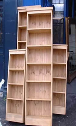 Simple design bookshelves